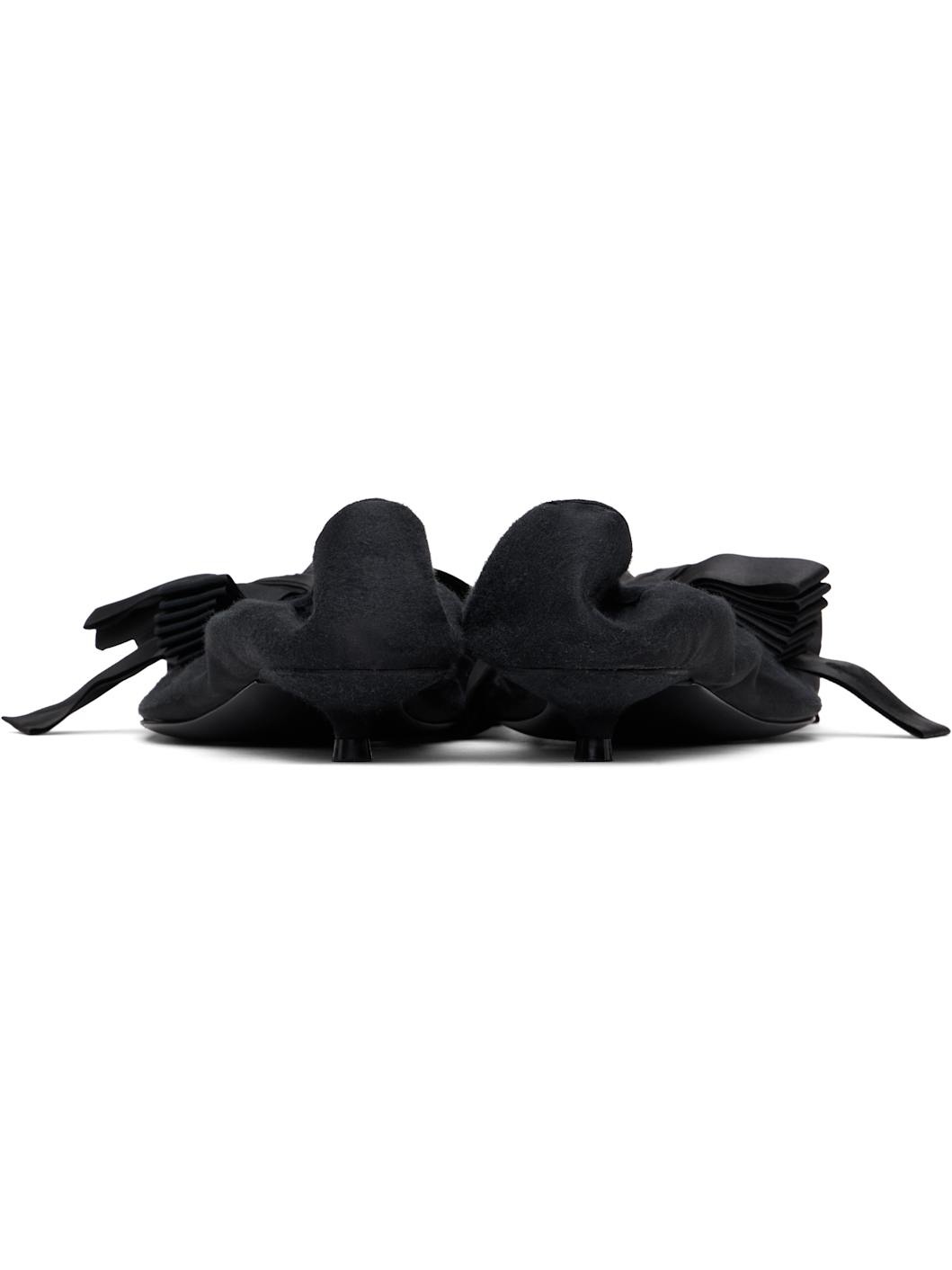 Black Louis XV Slippers - 2
