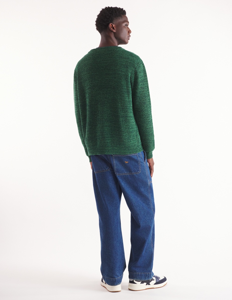MAISON KITSUNE HANDWRITING COMFORT CARDIGAN - 5