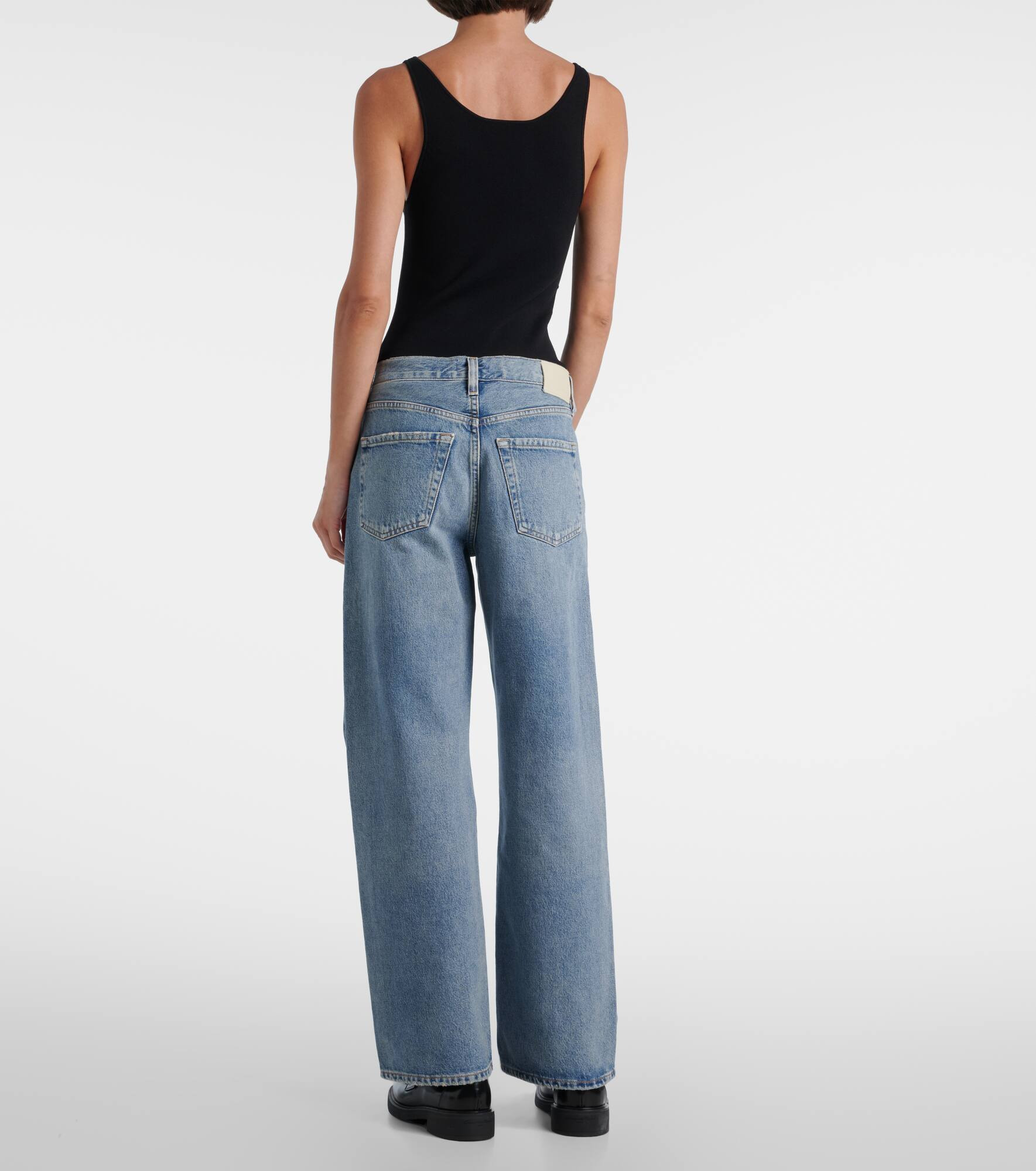 Lindz low-rise straight jeans - 3