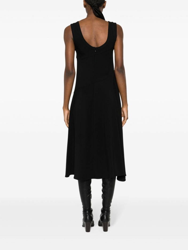 scoop-neck midi dress 4