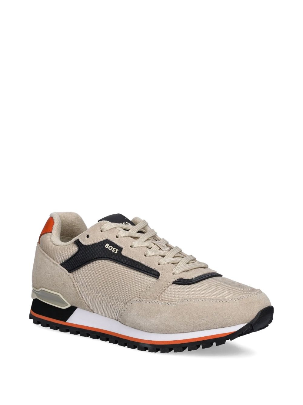 Parkour suede-panelled sneakers - 2