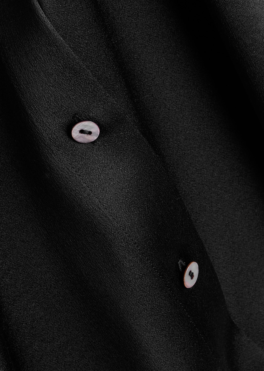 Vince Silk-satin Shirt - 5