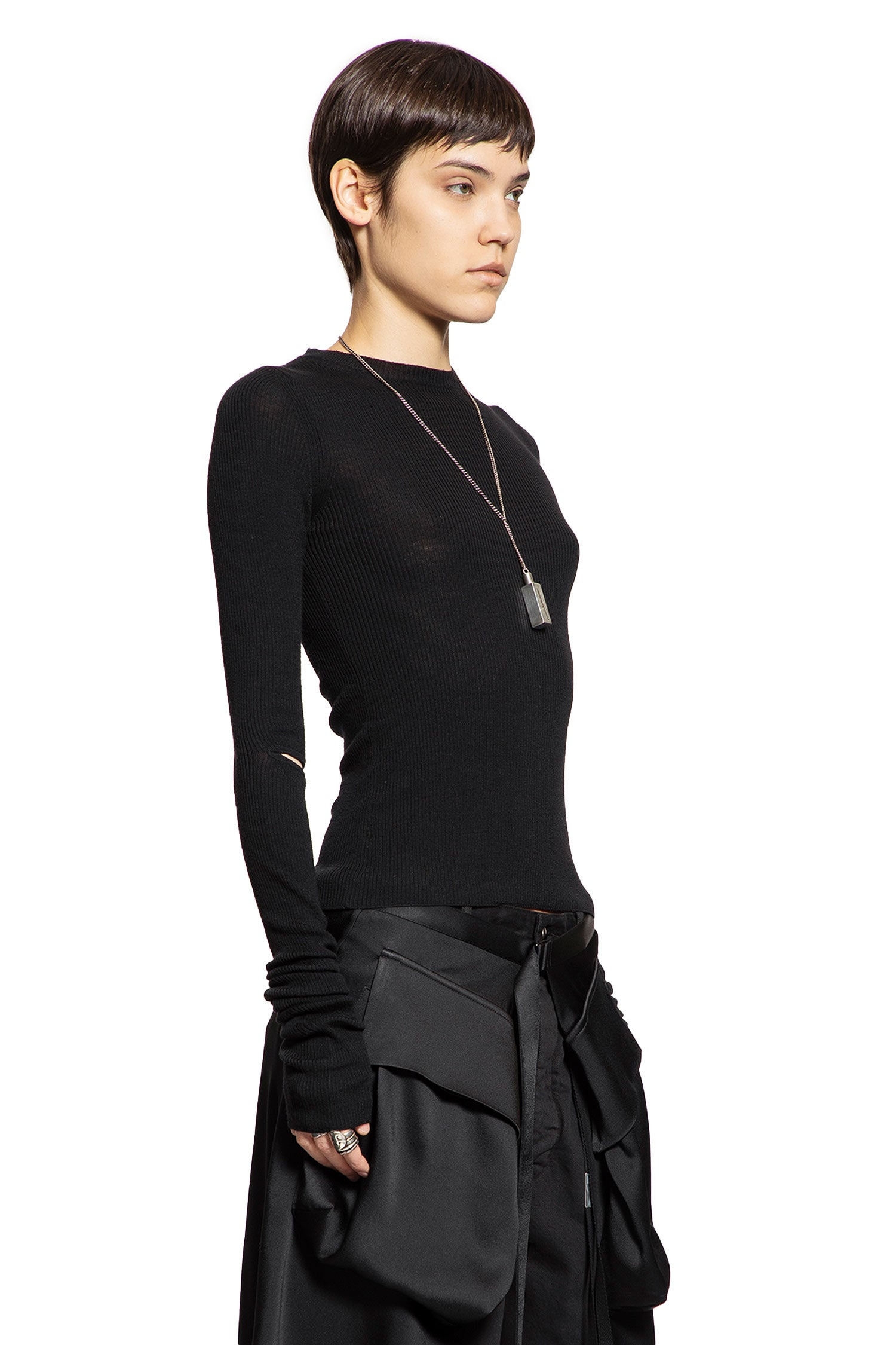Lyell-Sweater-In-Superfine-Merino-Knit - 2