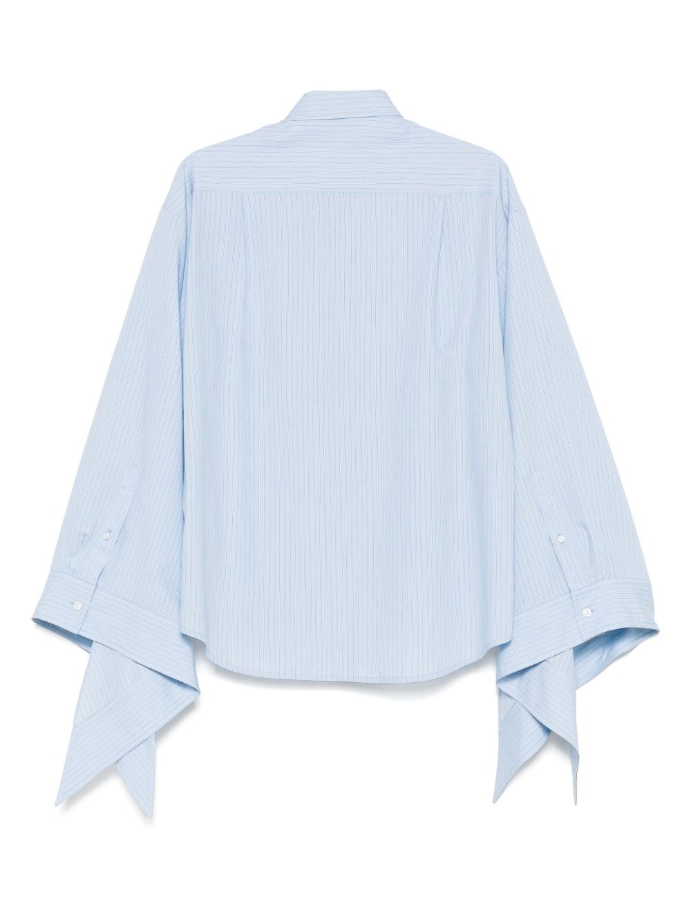 knotted-cuffs shirt - 2