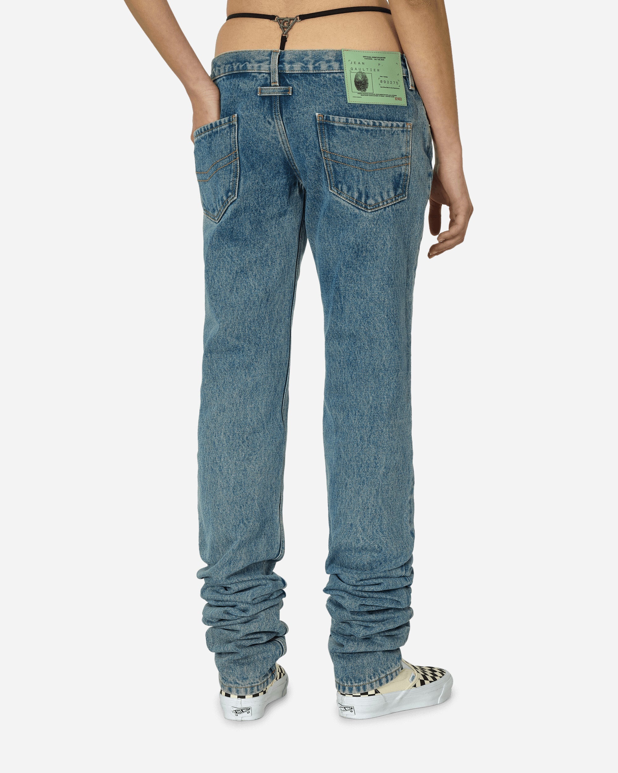 Shayne Oliver Skinny Jeans Light Blue - 3
