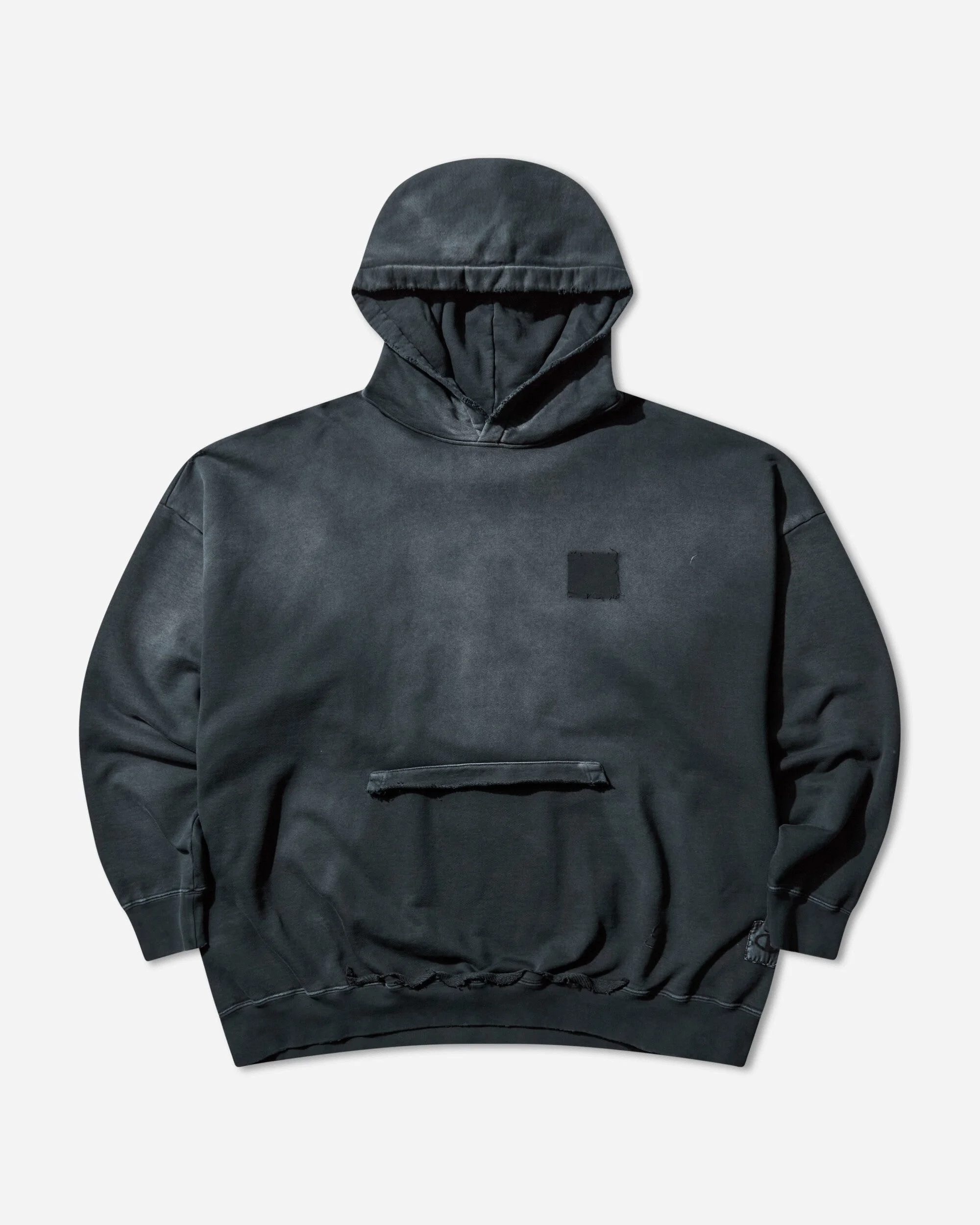 Men's Nowhere University Heavy Fleece Hoodie Black - 1