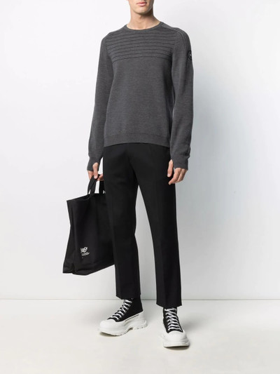 Canada Goose stripe-print knitted jumper outlook