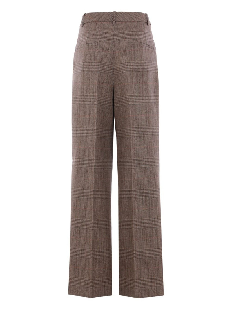 RÓHE Prince of Wales check trousers outlook