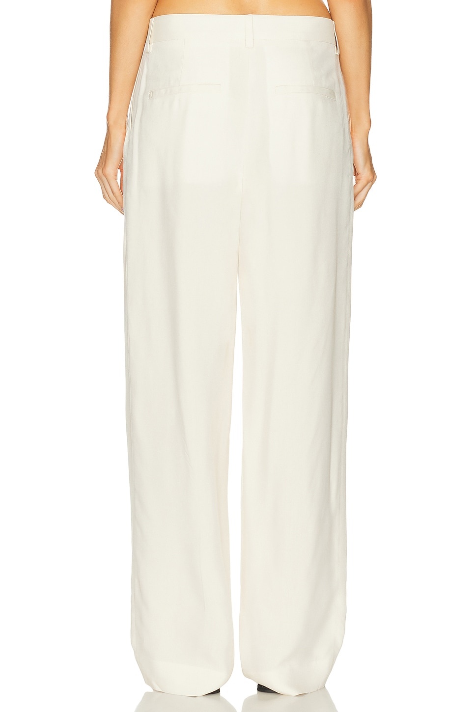 Double Pleat Straight Trouser - 4