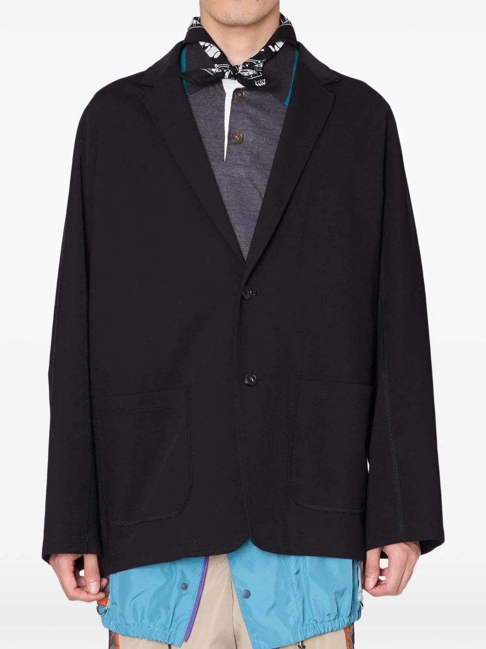 long-sleeves blazer - 1