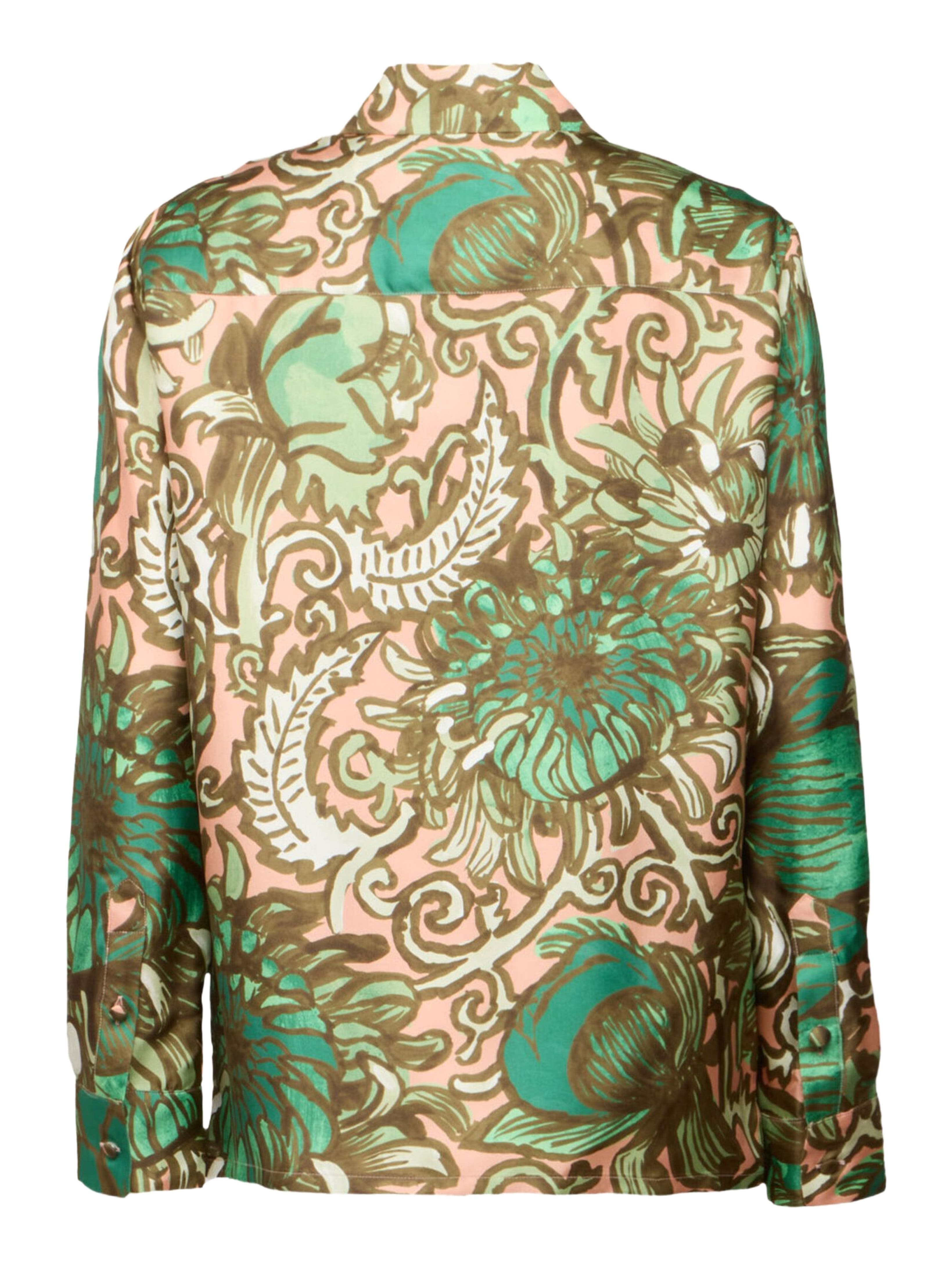 La DoubleJ Boy Shirt Anemone Pink Olive at Nordstrom - 3