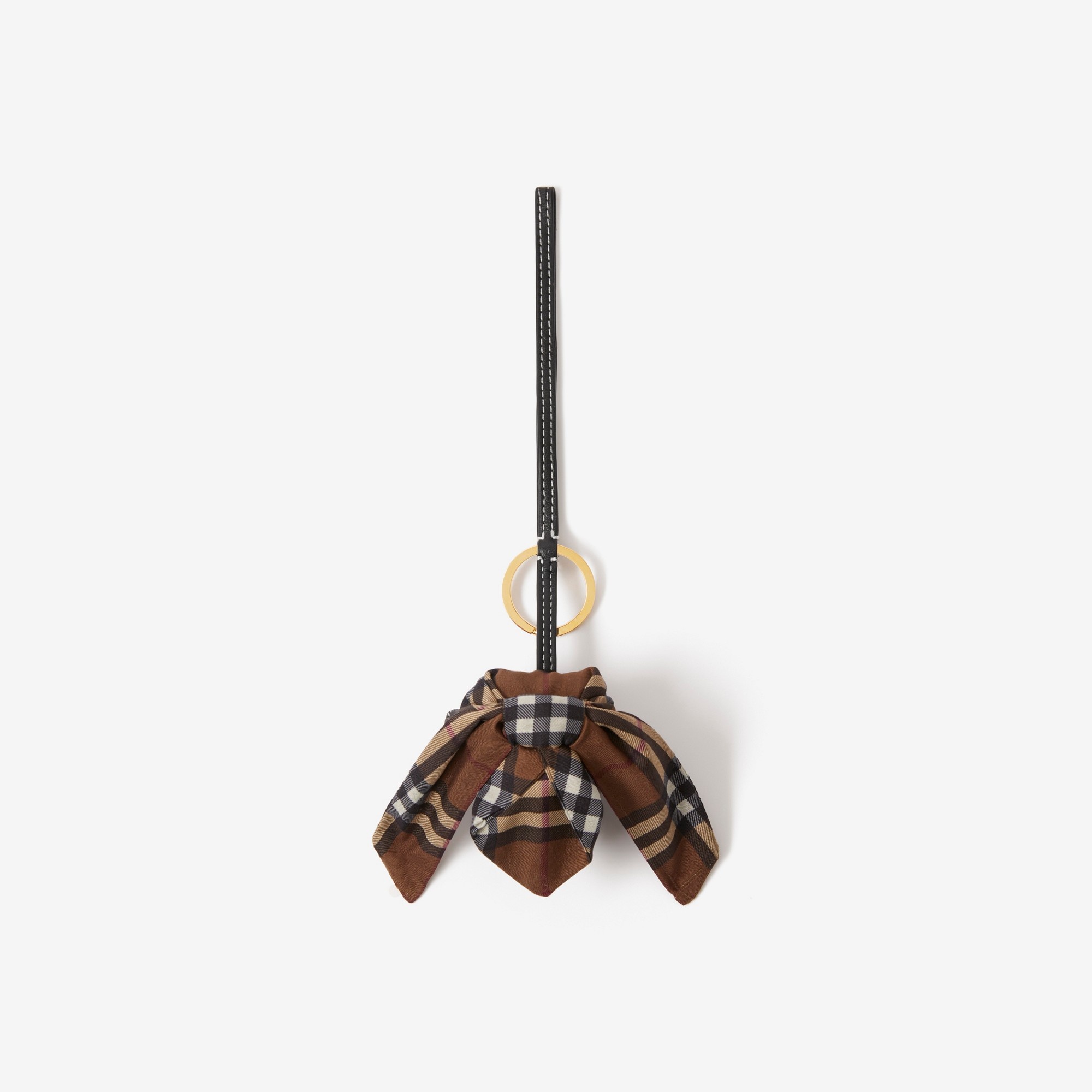 Leather Thomas Bear Charm in Cap - 2