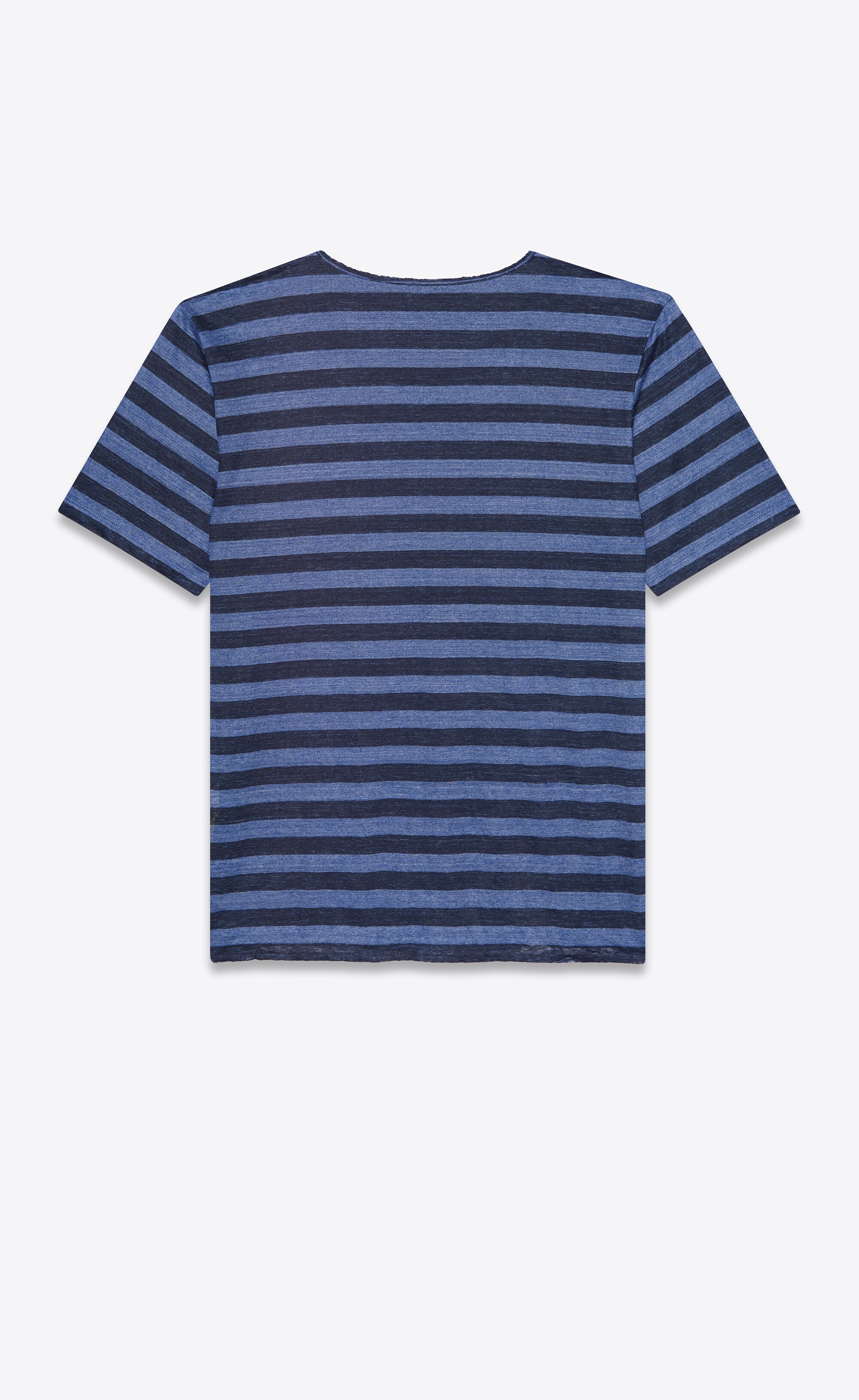 striped monogram t-shirt in jersey - 2