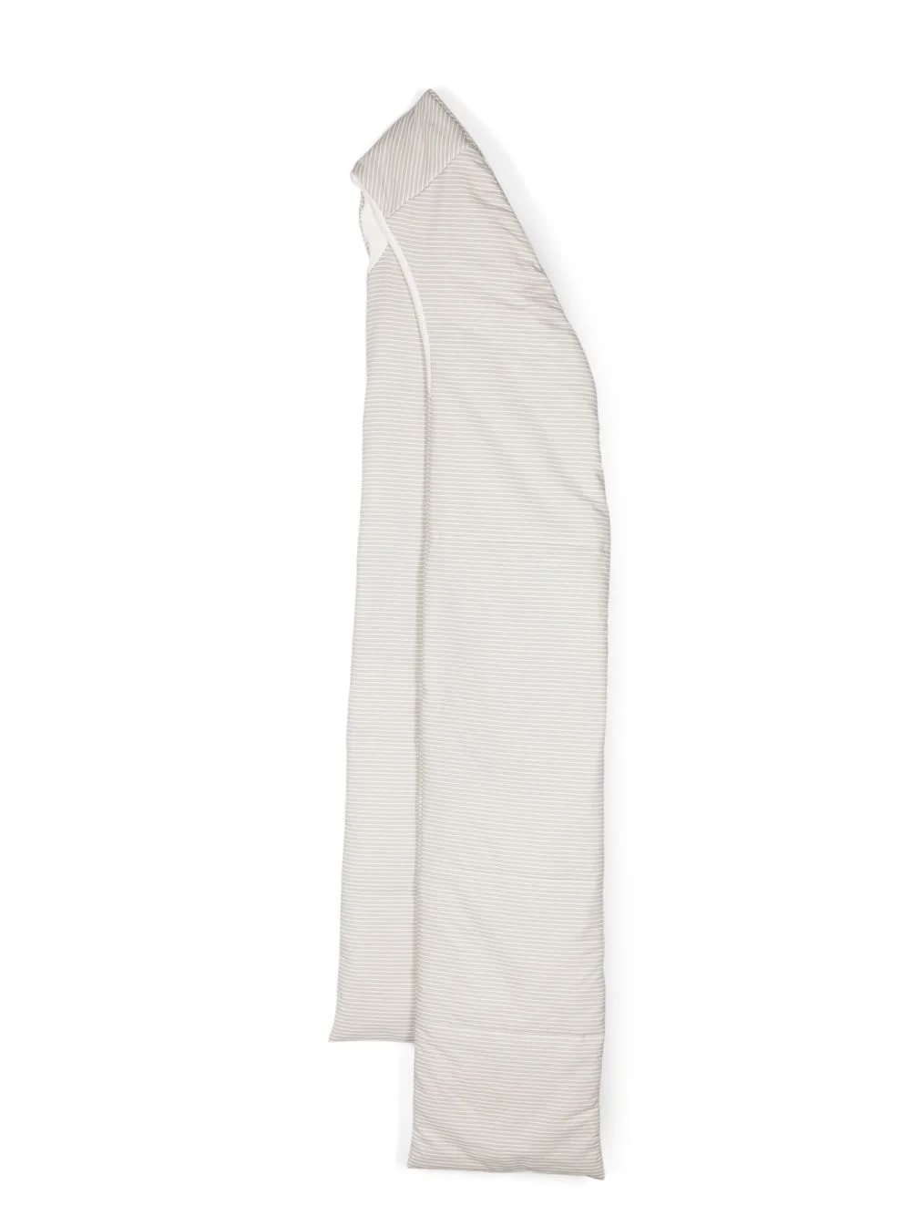 Puffy striped padded scarf - 1