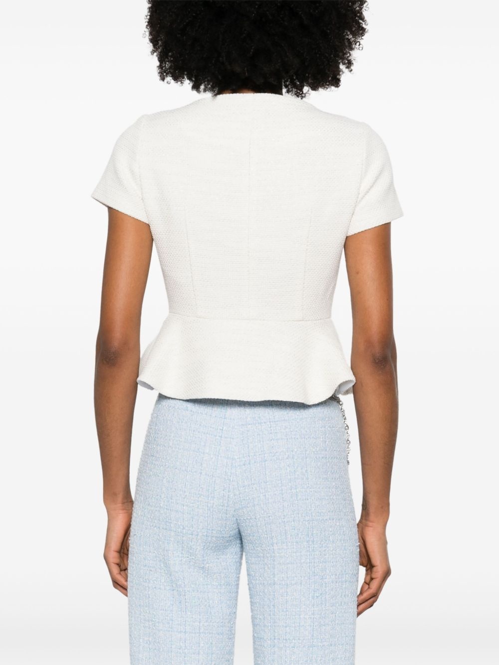 interwoven-design top - 4