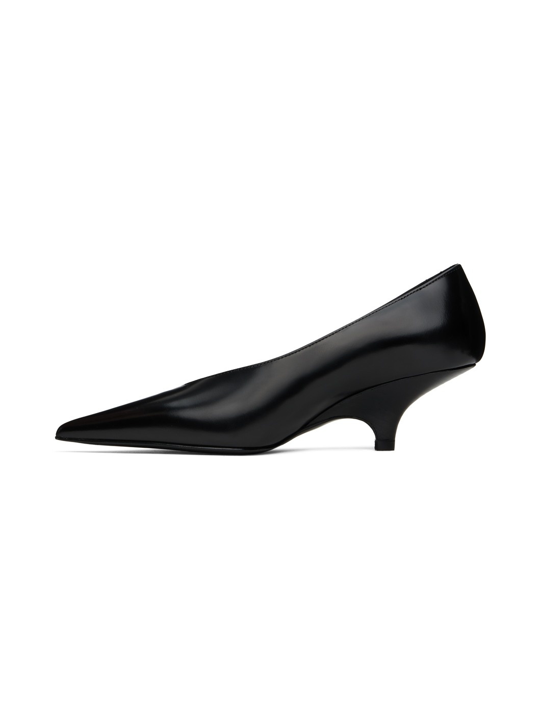 Black 'The Wedge' Heels - 3