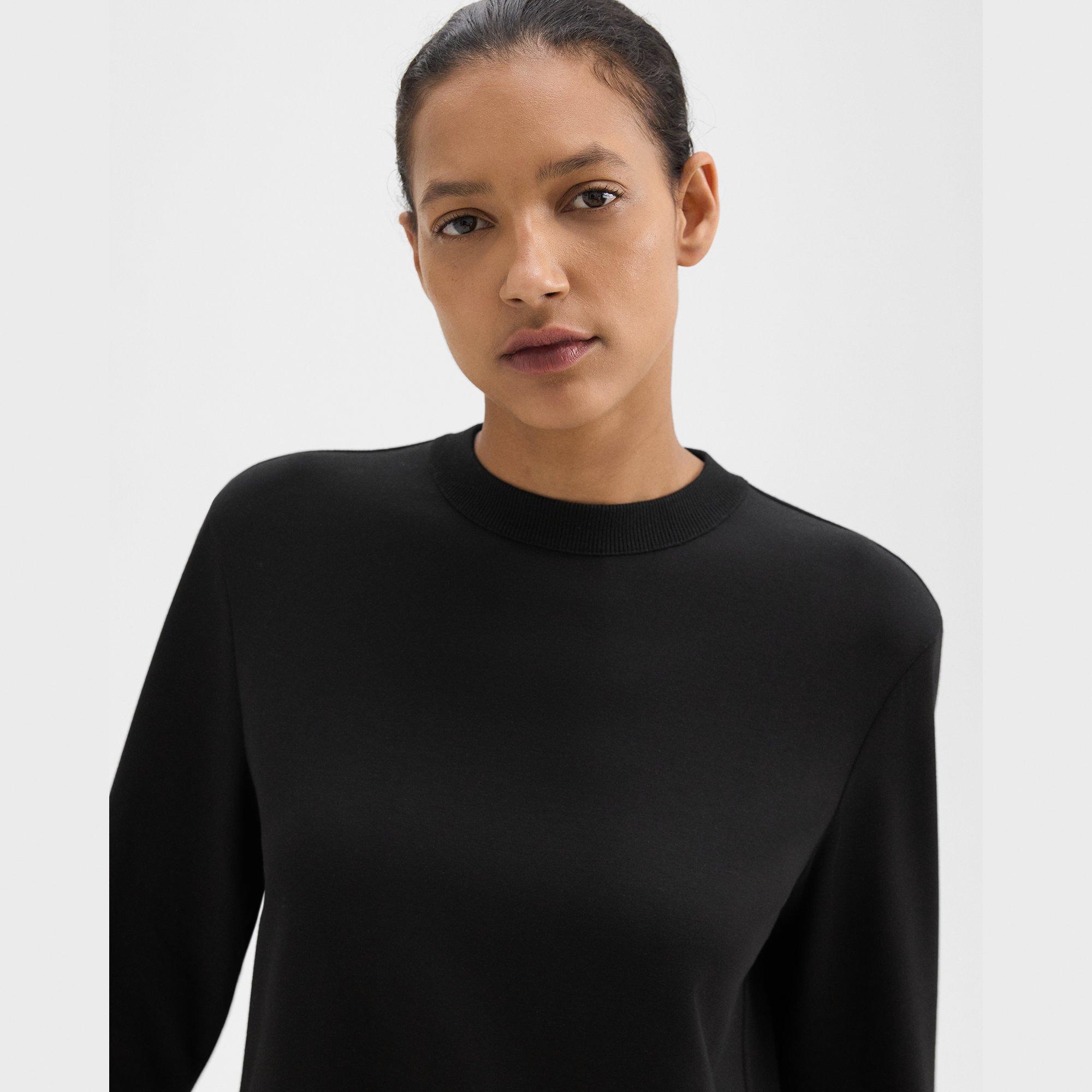 A-Line Sweatshirt in Double-Knit Jersey - 5