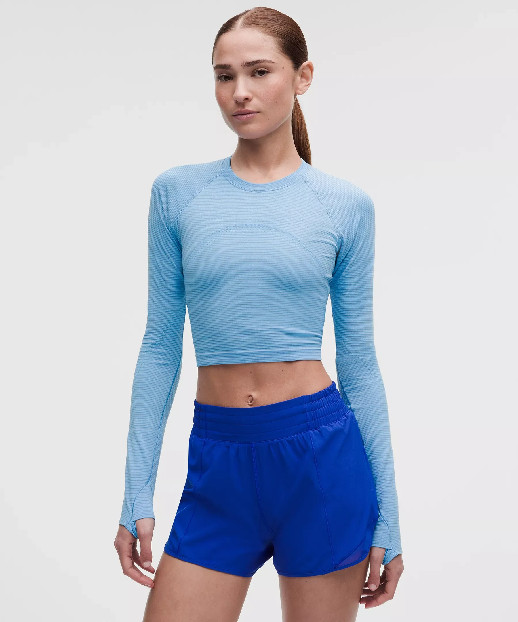 Swiftly Tech Cropped Long-Sleeve Shirt 2.0 - 1