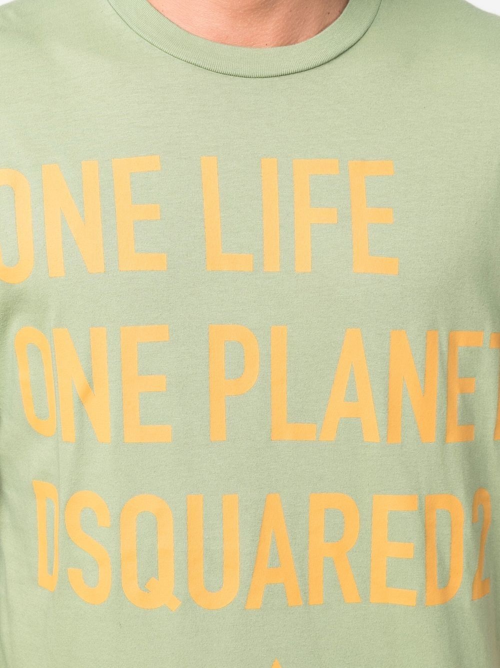 'One Life One Planet' T-shirt - 5