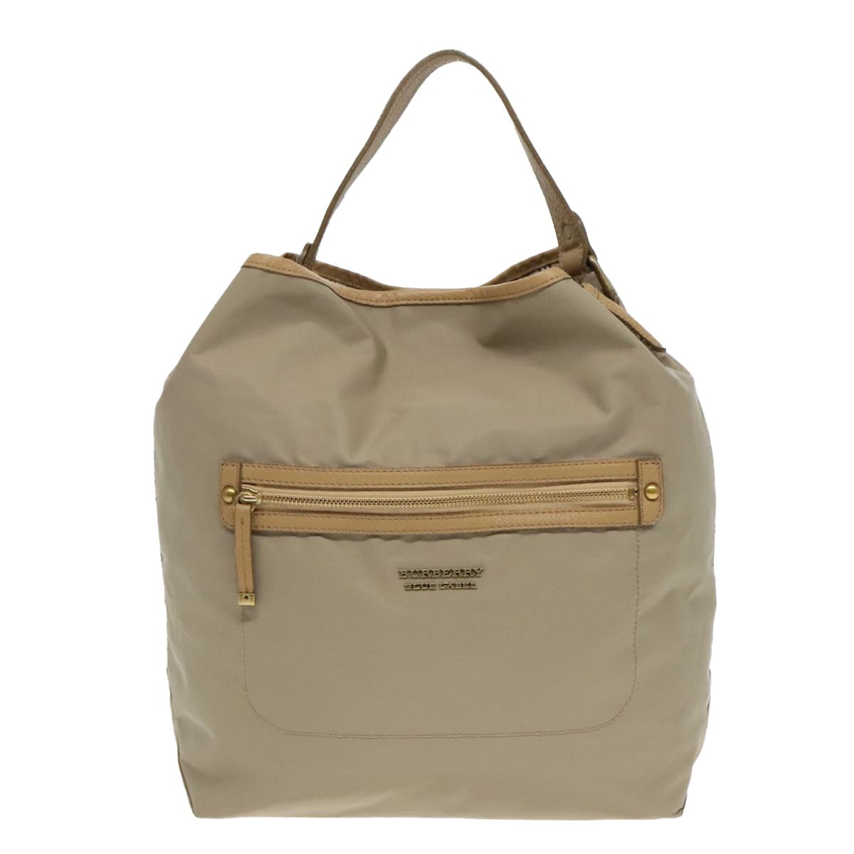 Burberry Blue Label Shoulder Bag Nylon Beige - 13