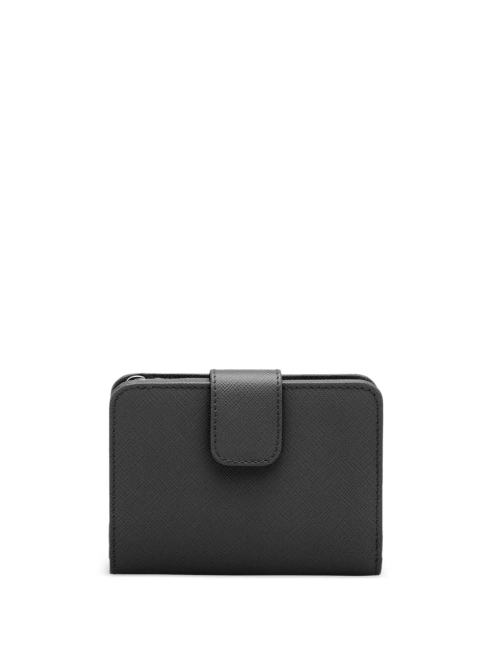 triangle-logo leather wallet - 2