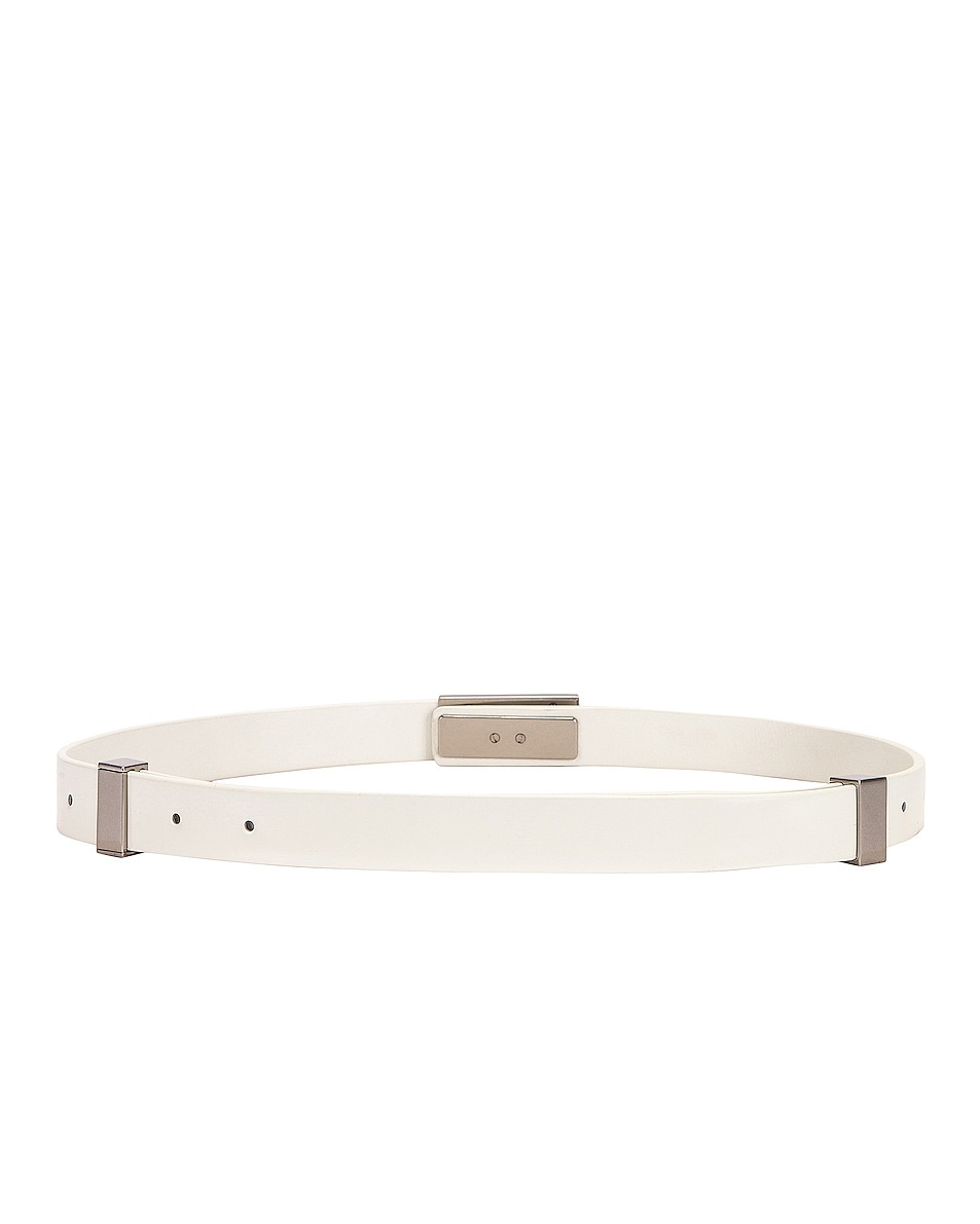 Triangle Lock Leather Belt - 2