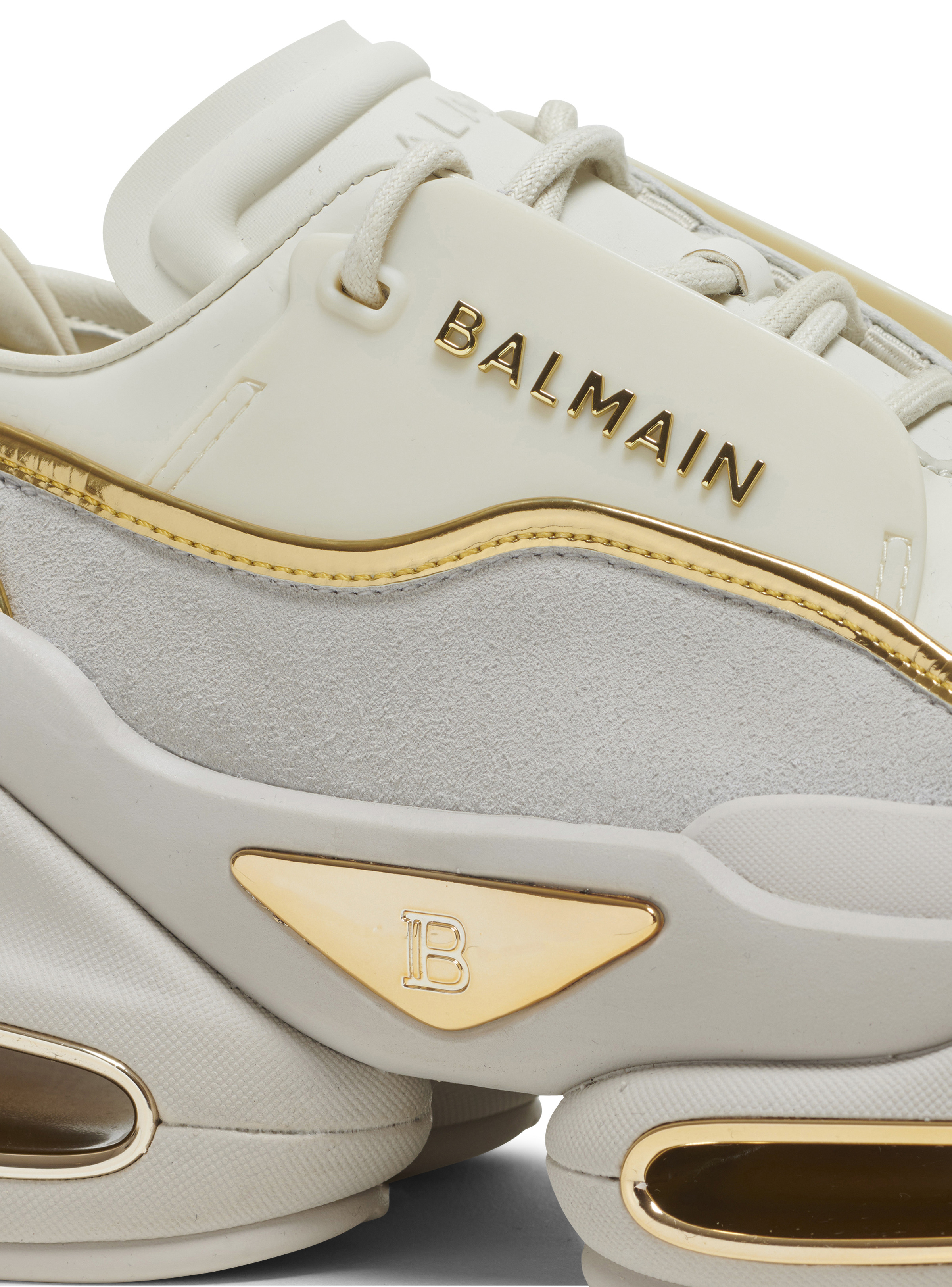 B-Bold trainers in leather and suede - 7