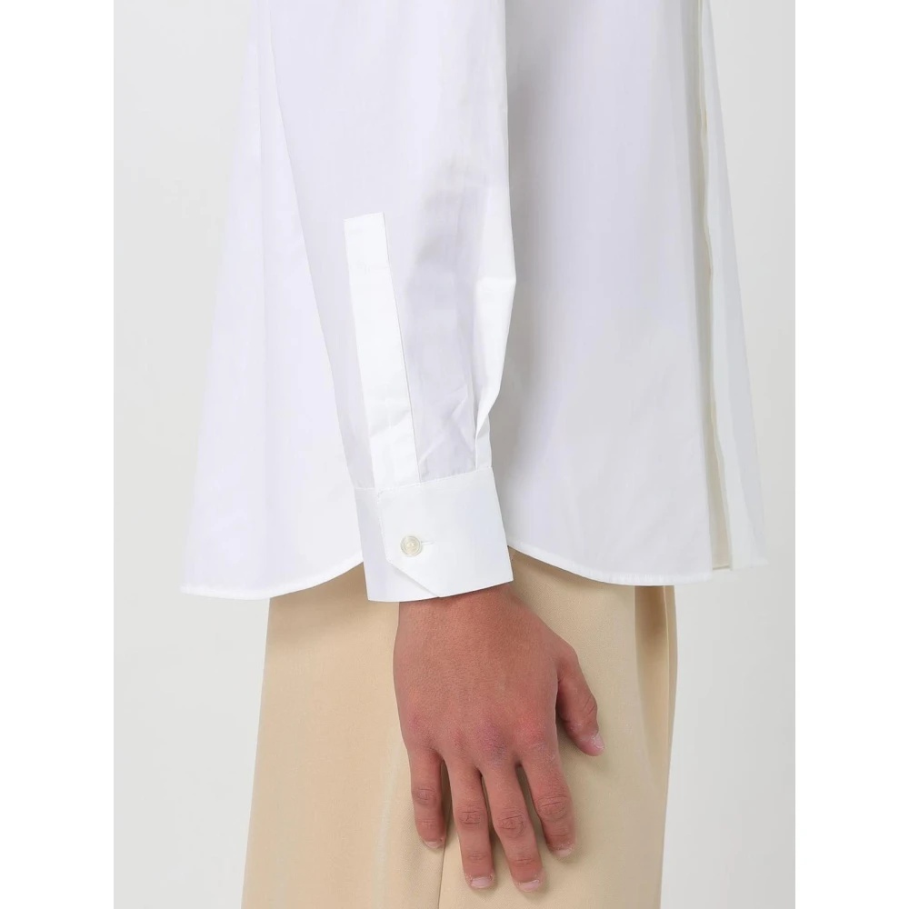 BLACK POPLIN SHIRT ELEGANT STYLE - 5