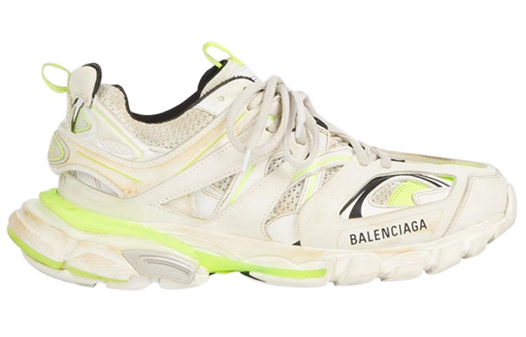 (WMNS) Balenciaga Track Sneaker 'White Fluo Yellow' 542436W1GC39070 - 2