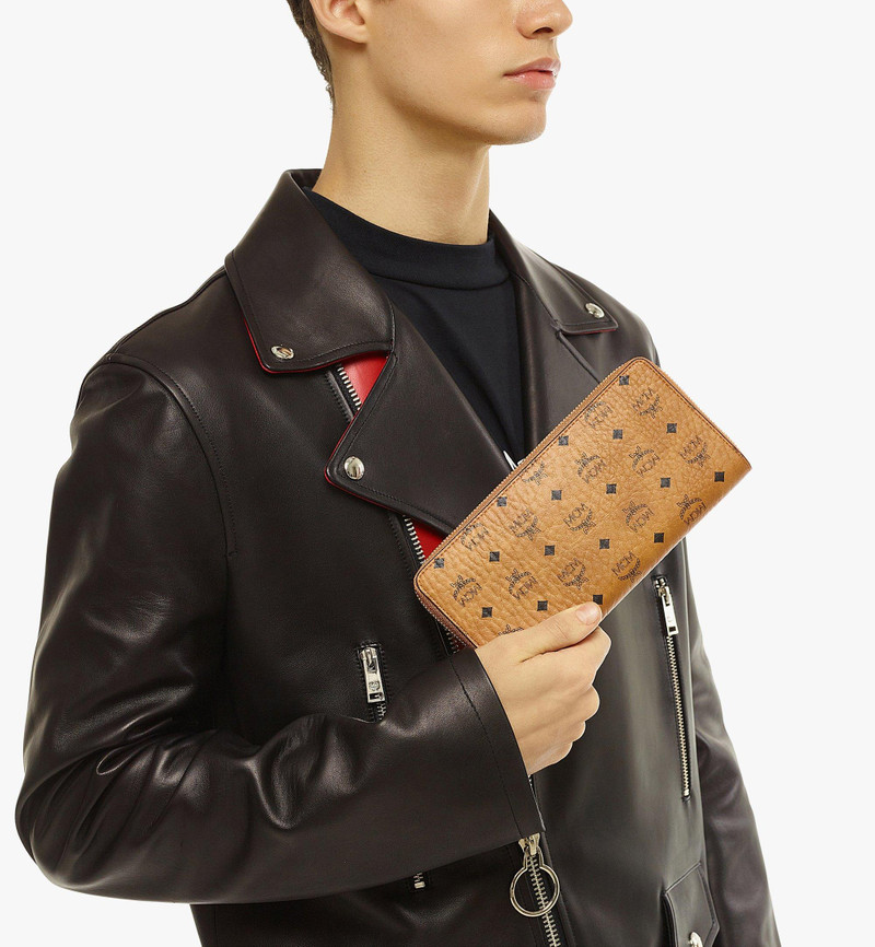 Zip Around Wallet in Visetos Original 6