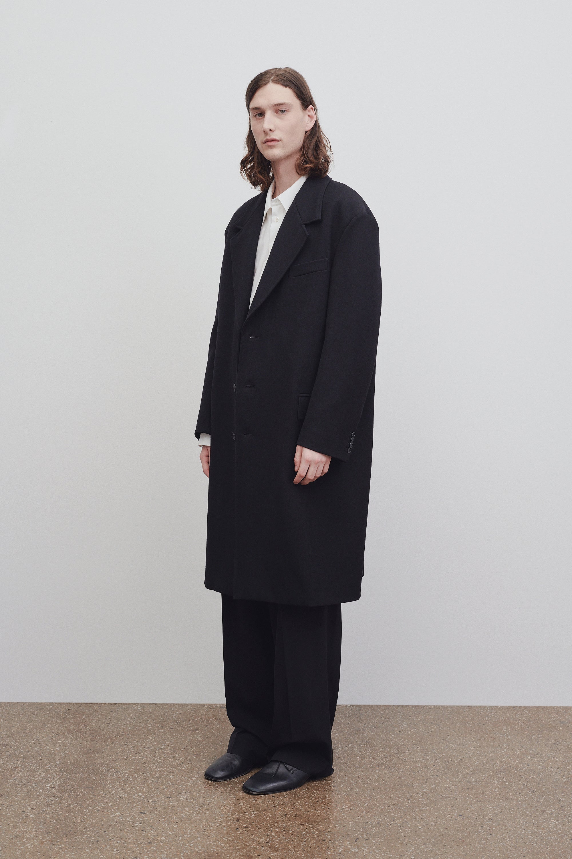 Silvio Coat in Virgin Wool - 3