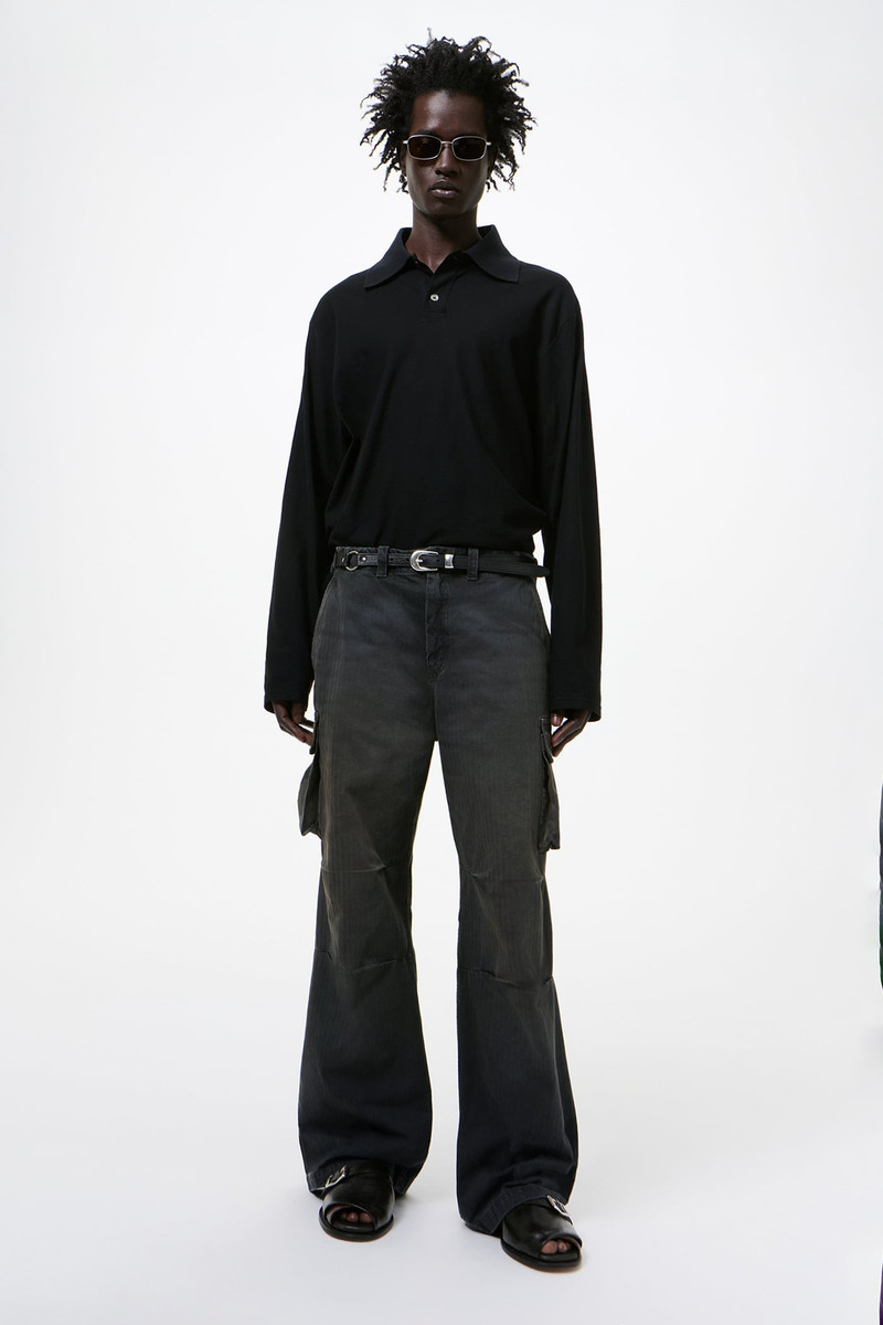 Our Legacy Mount Cargo Nebula Wash Jungle Herringbone outlook