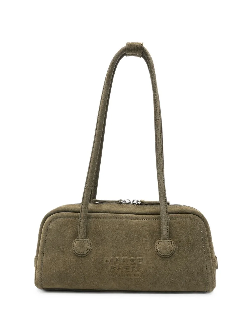 Leather boston bag - 1
