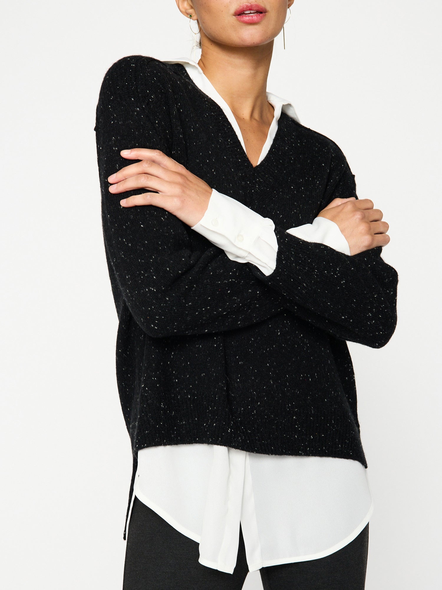 The Looker Layered V-Neck - 4