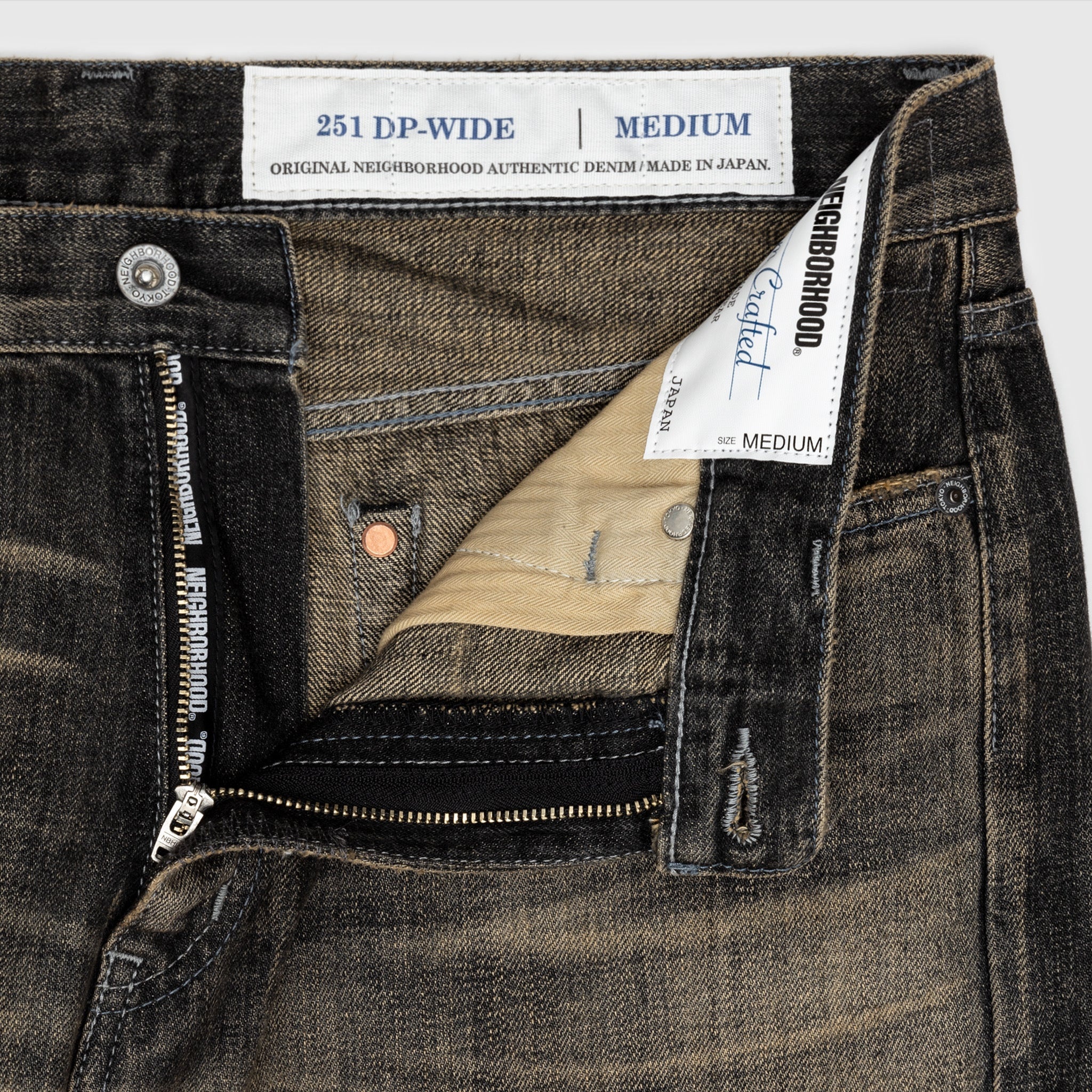 SAVAGE DENIM DP WIDE PANTS - 2