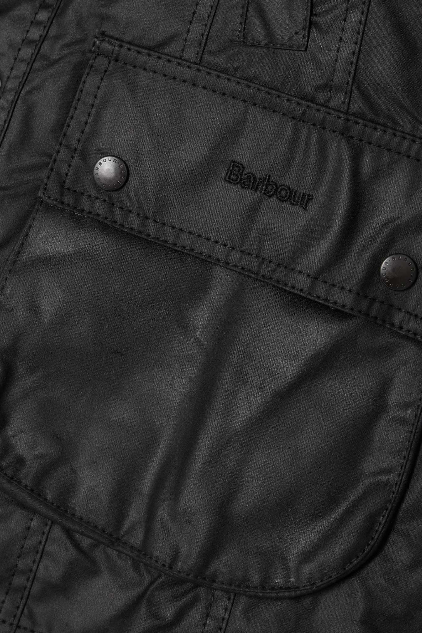 Beadnell corduroy-trimmed waxed-cotton jacket - 5