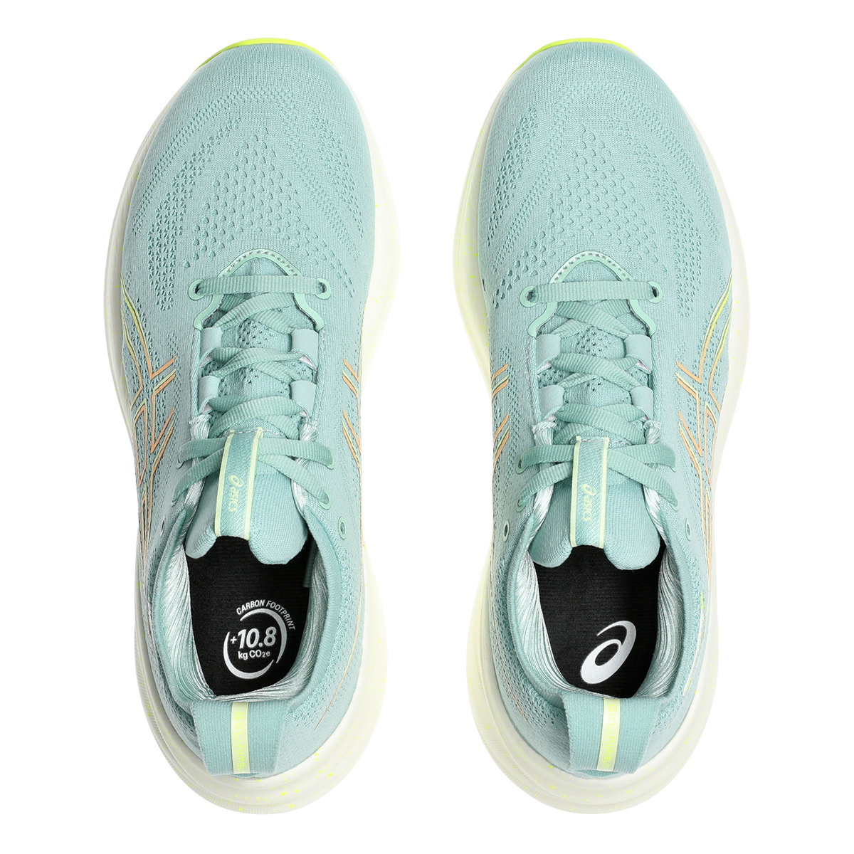 Asics Gel Nimbus 26 - Light Celadon - Safety Yellow - 3