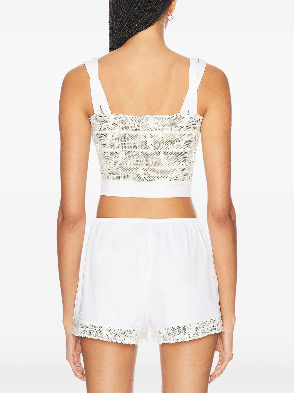 Tennis lace tank top - 3