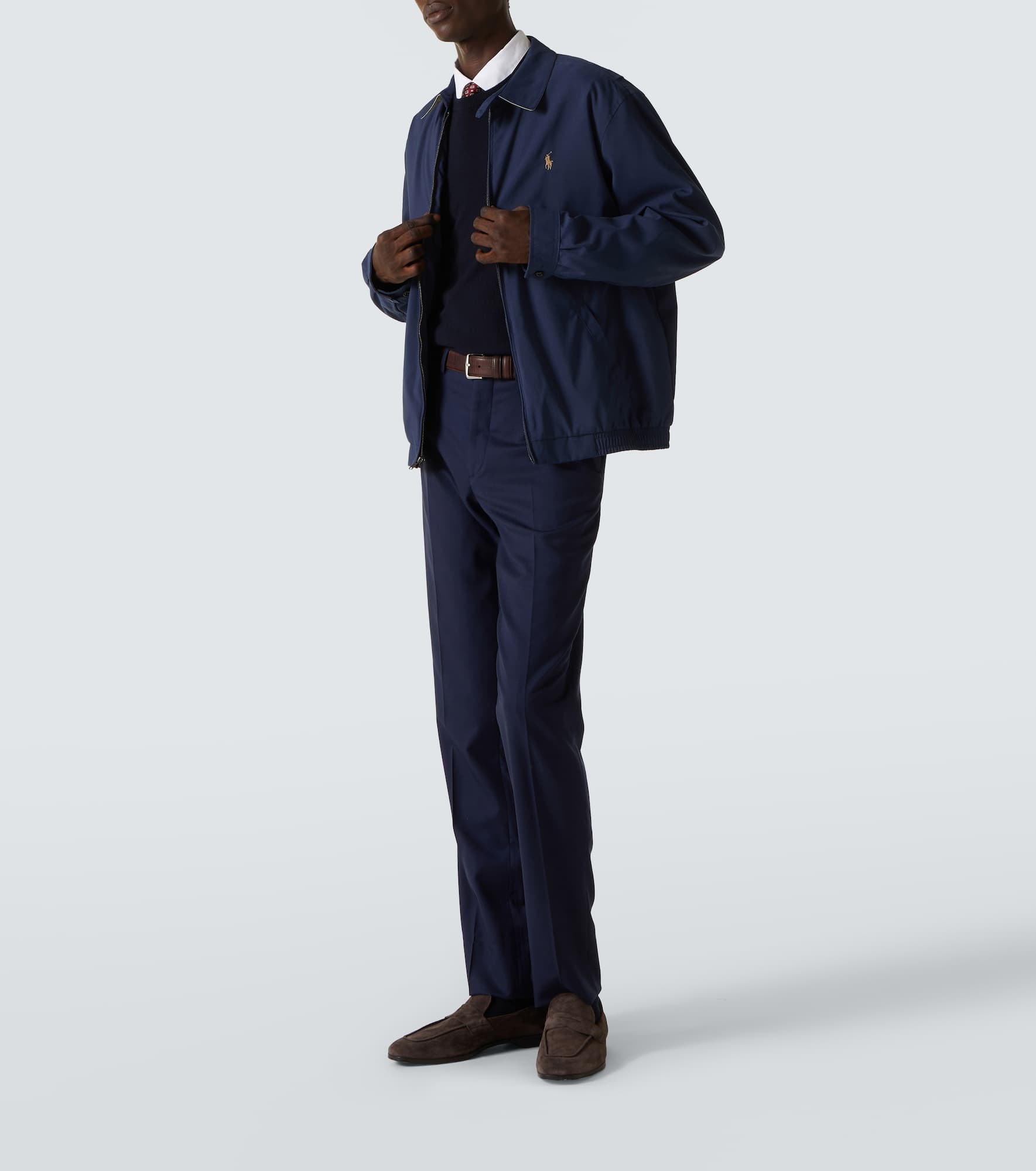 Gregory mid-rise wool chinos - 2