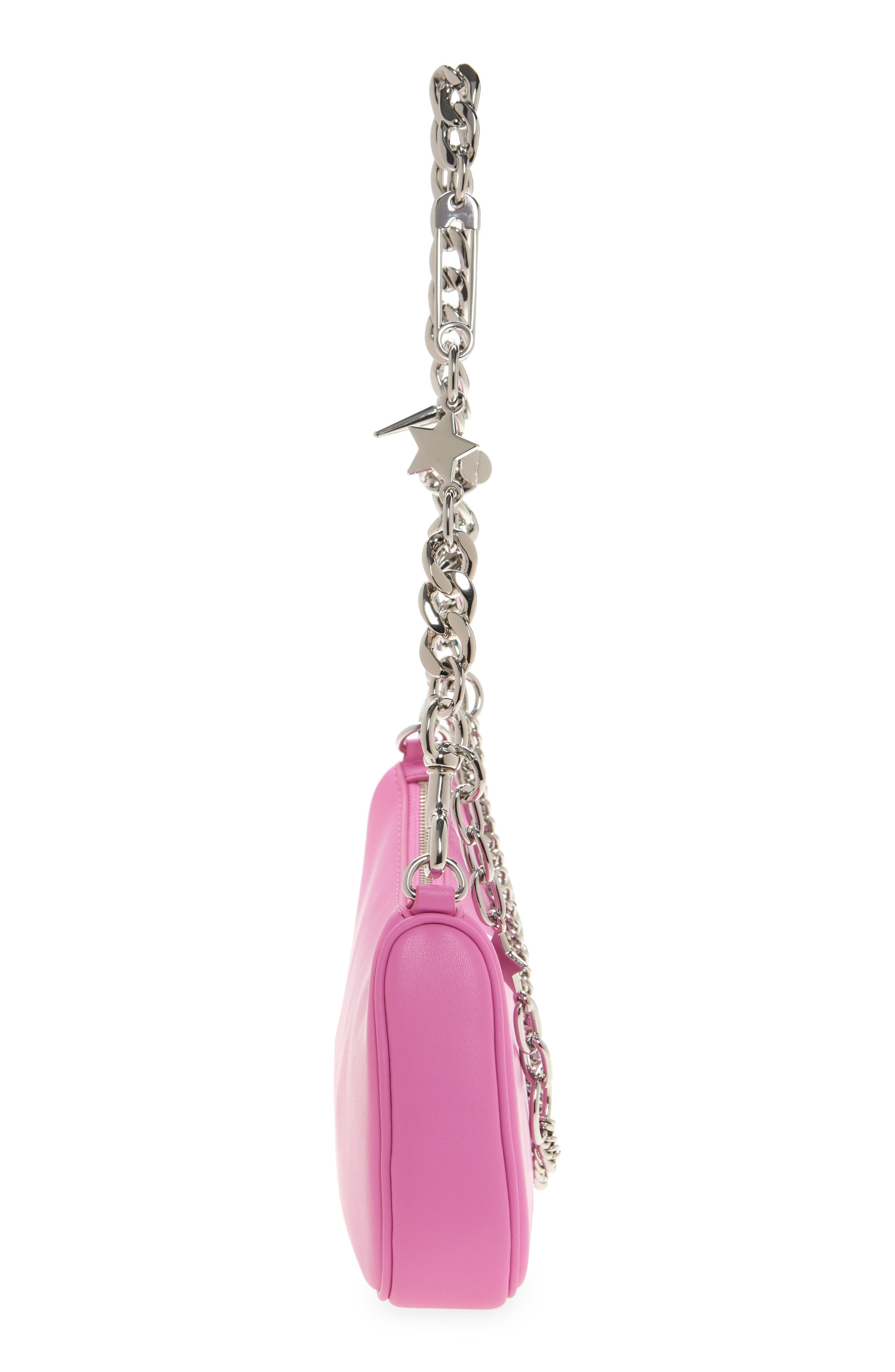 Marc Jacobs The Charm Shoulder Bag in Bow Pink at Nordstrom - 5