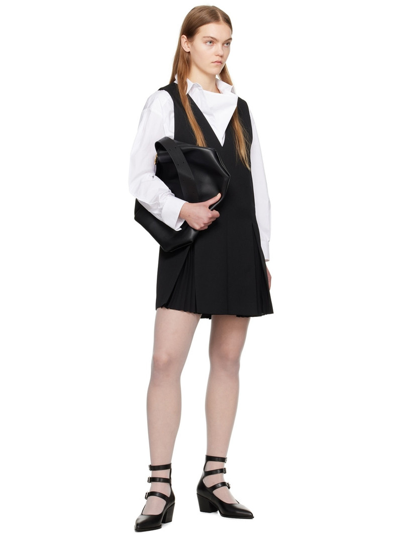 JUUN.J Black V-Neck Minidress outlook