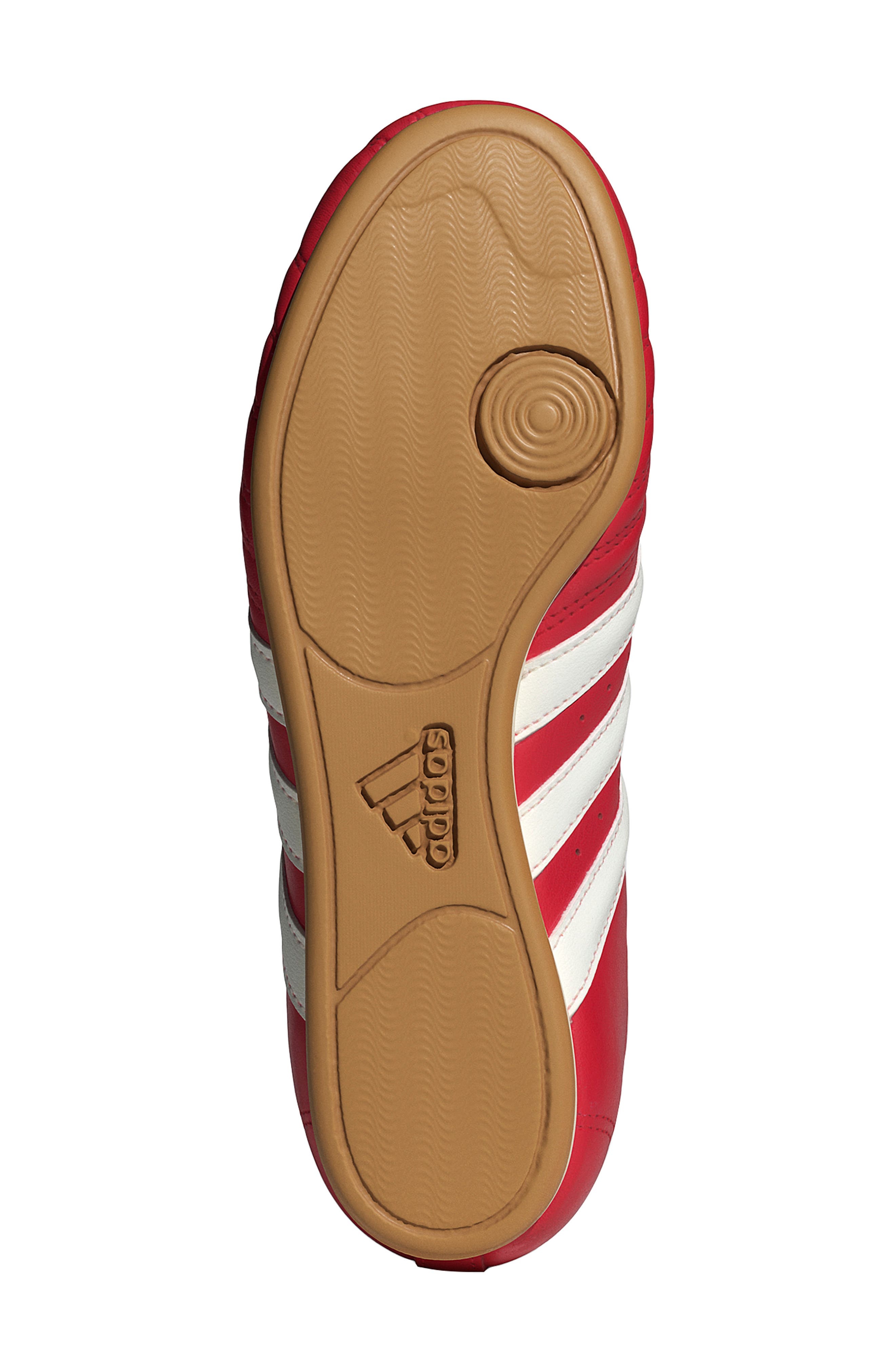 adidas Taekwondo Shoe in Off White/Better Scarlet/Gum at Nordstrom - 5