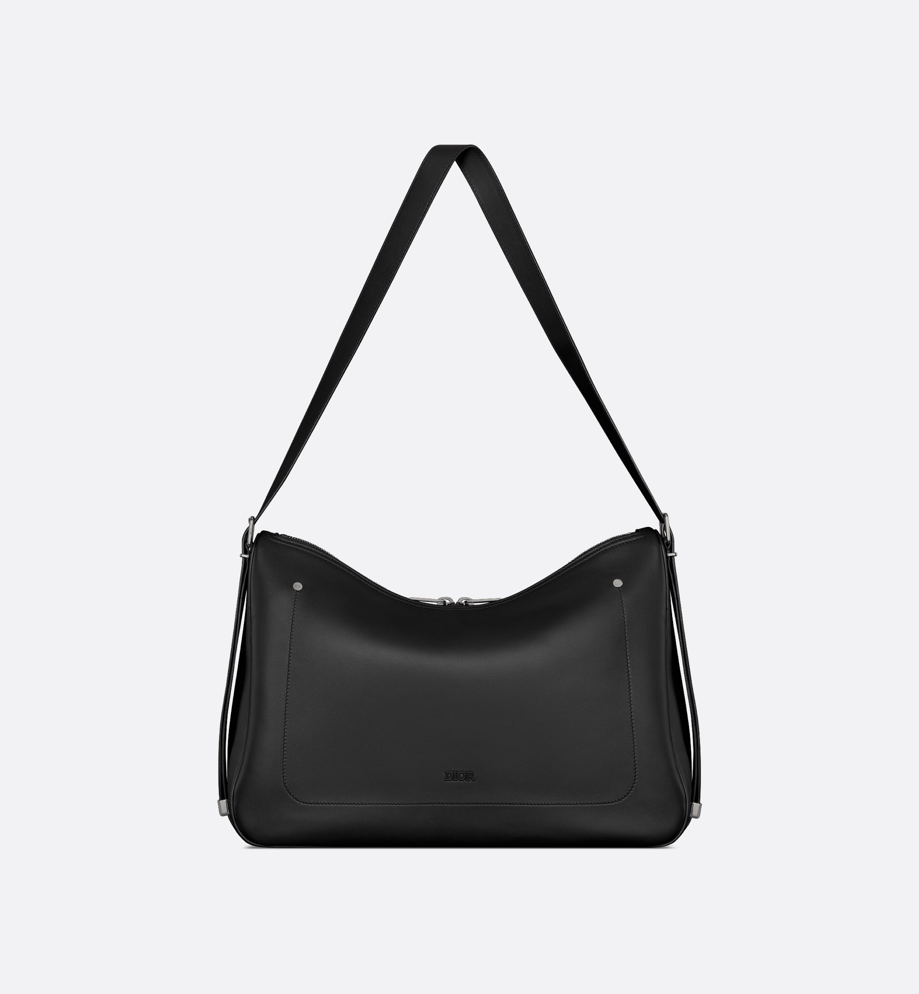 Large Dior Slider Zipped Hobo Bag - 4