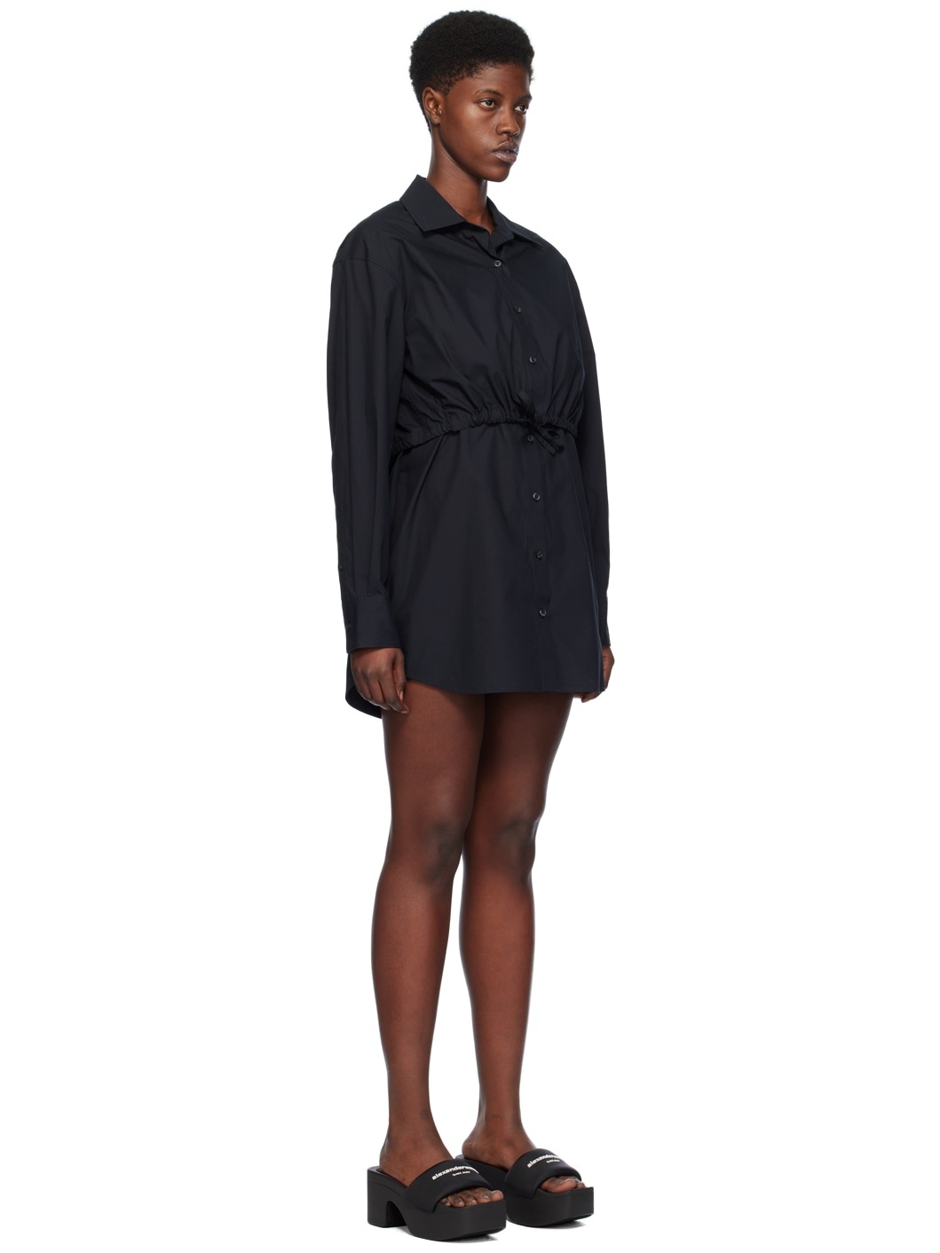 Black Layered Dress - 2