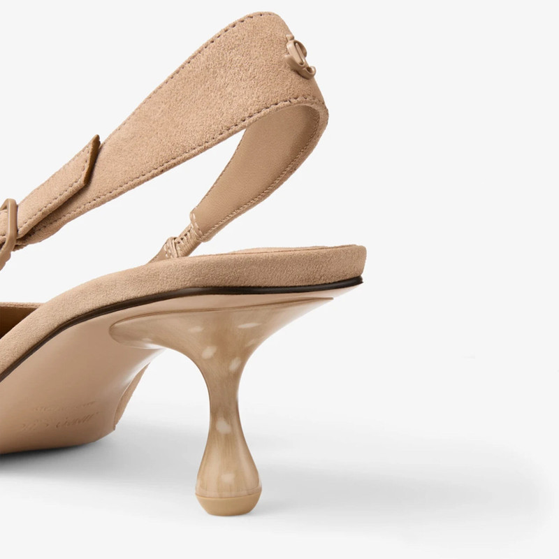 Amel 50 Chai Suede Slingbacks 3