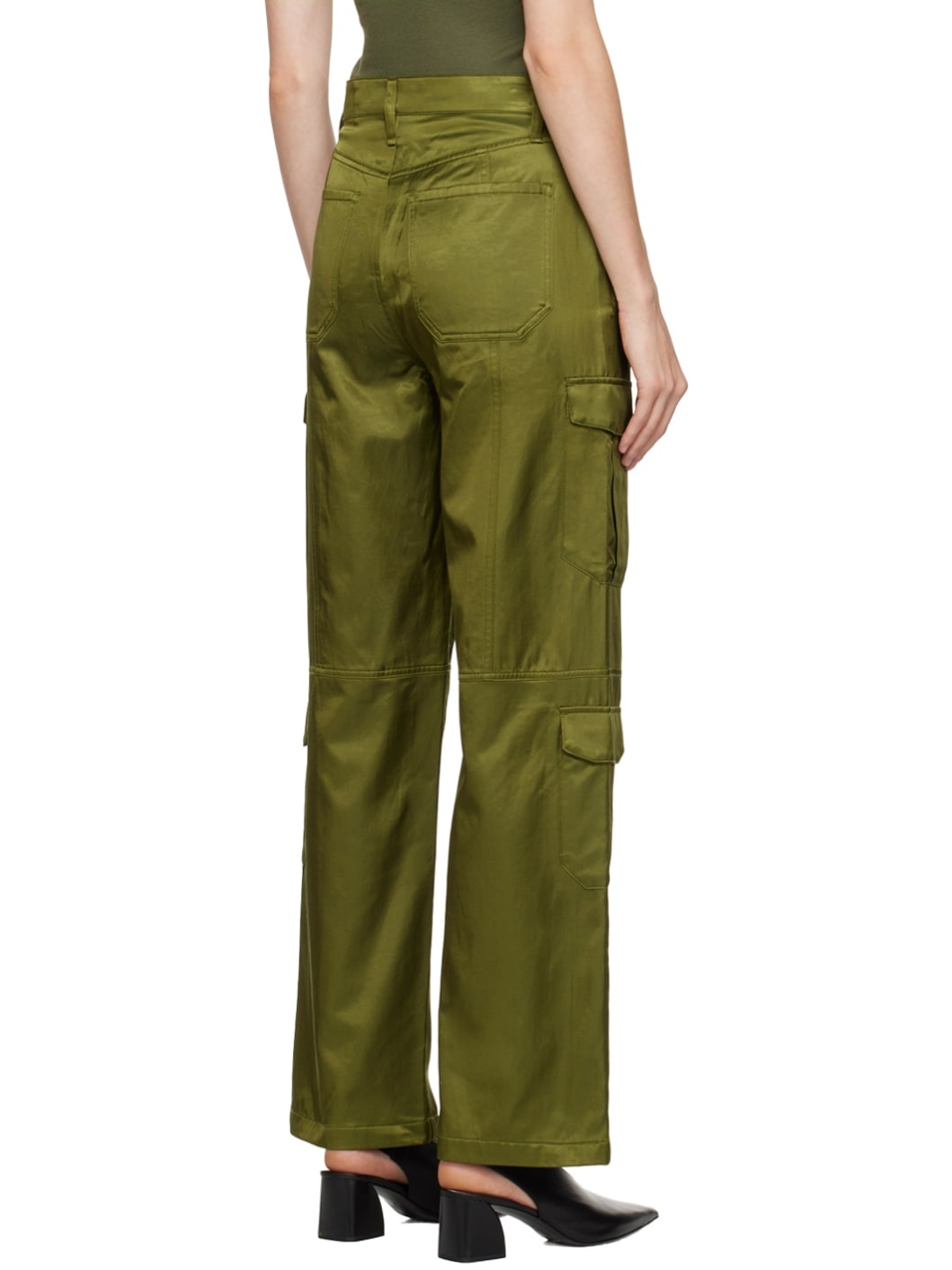 Khaki Cailyn Trousers - 3