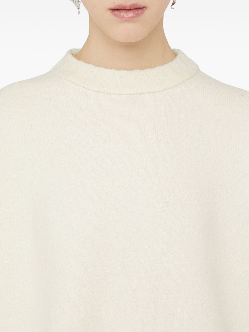 Long Sleeve Crew-Neck Sweater - 3