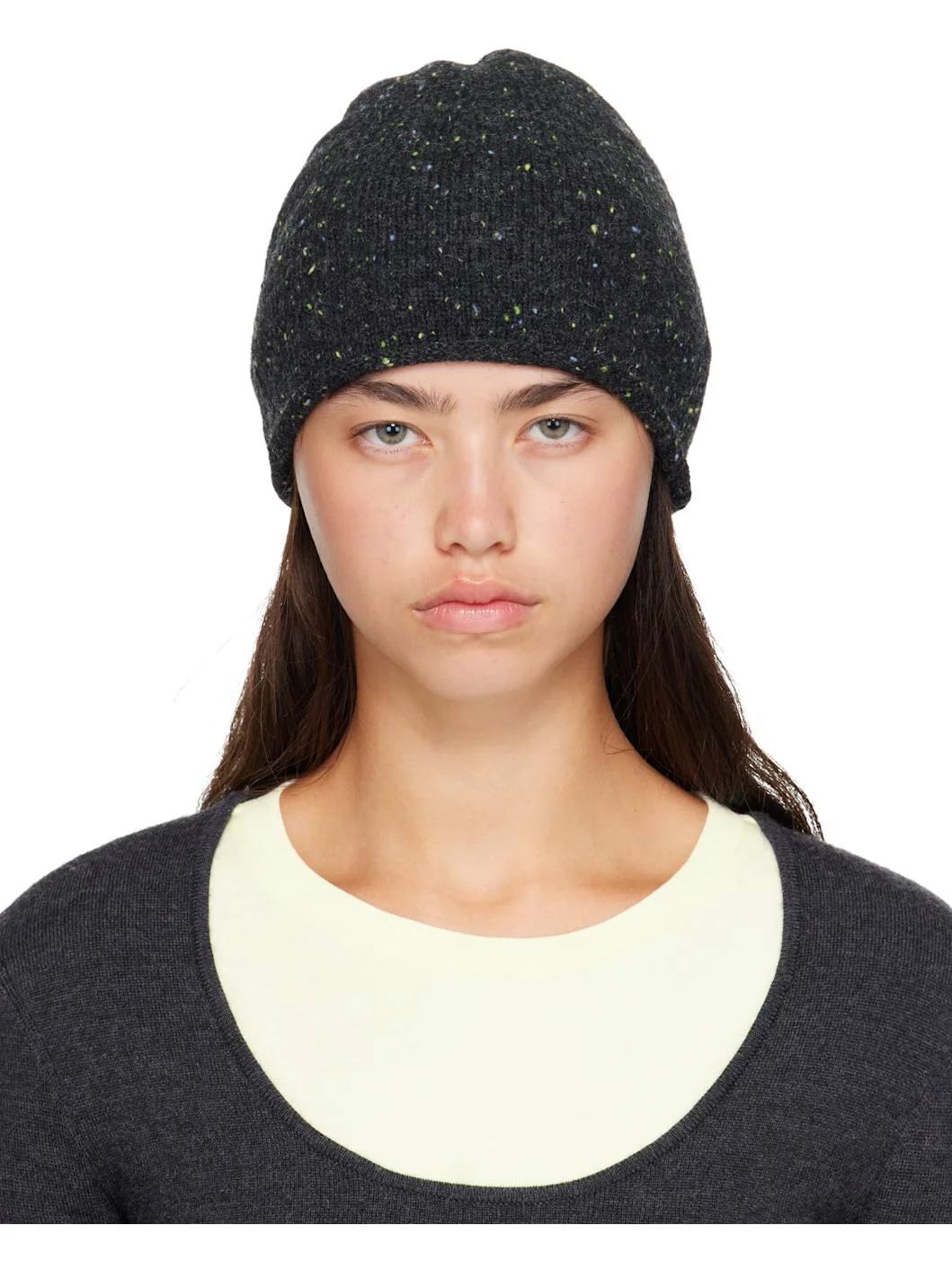 Gray Cookie Beanie - 1