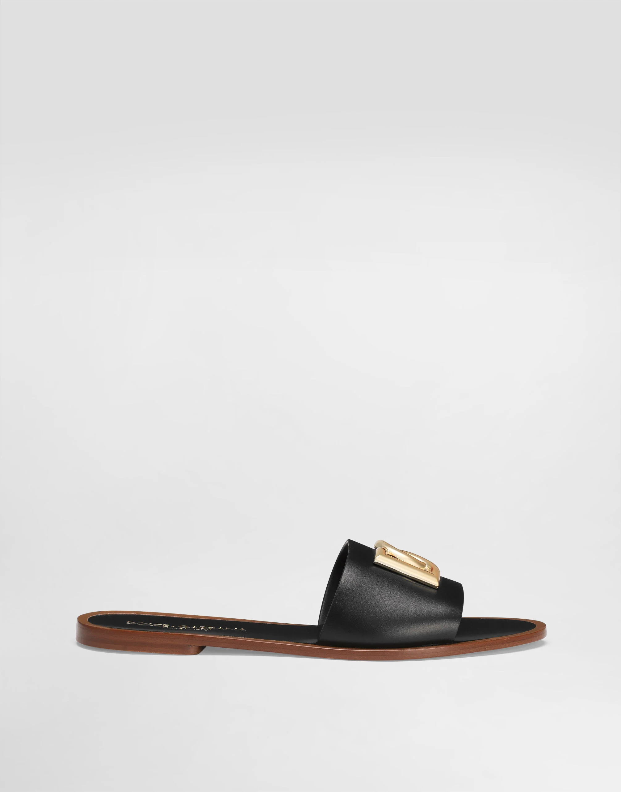 Flat slippers in calfskin - 1