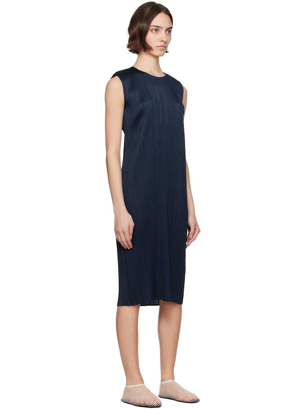 Navy Monthly Colors April Midi Dress - 2